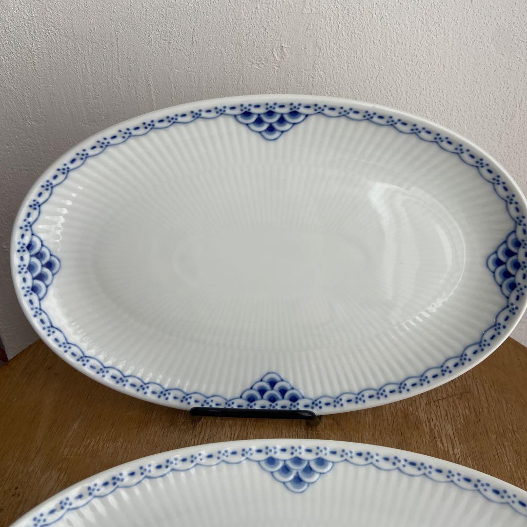 ロイヤルコペンハーゲン プリンセス オーバルディッシュ 23