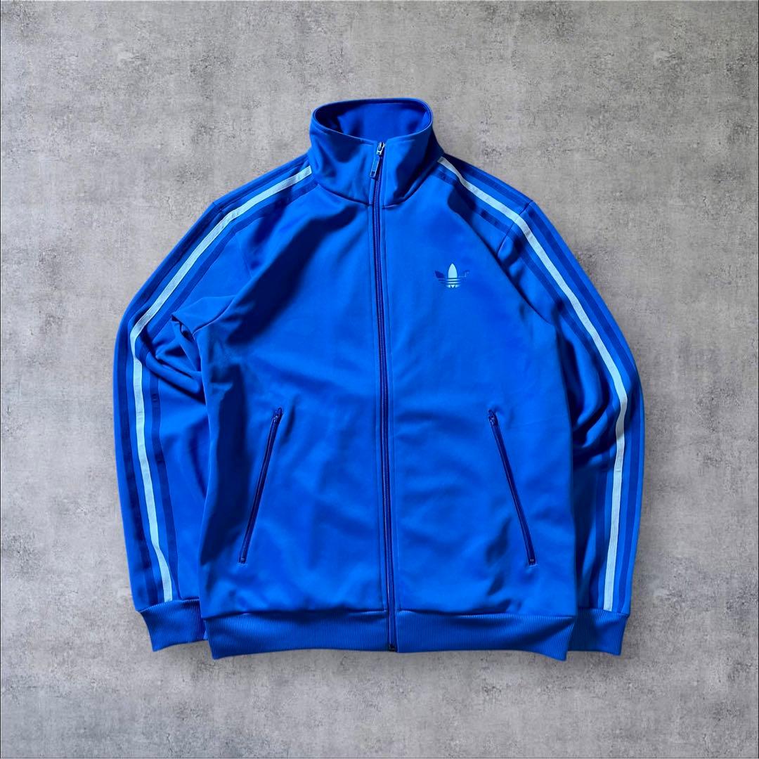 美品 古着 adidas アディダス ジャージ トレフォイル 海外限定版 希少