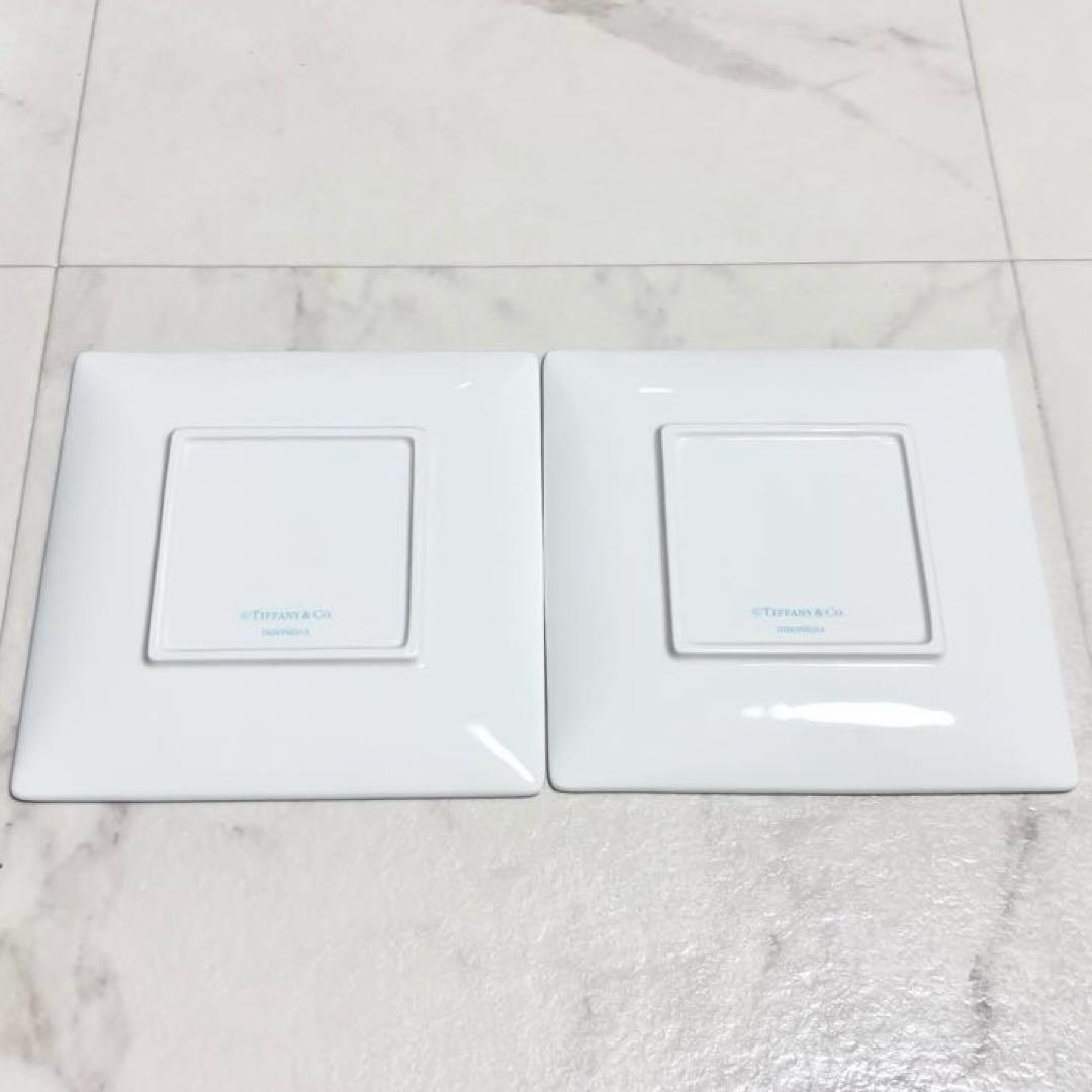 Tiffany & Co. ティファニー　ブルーリボンシリーズ　平皿　14cm