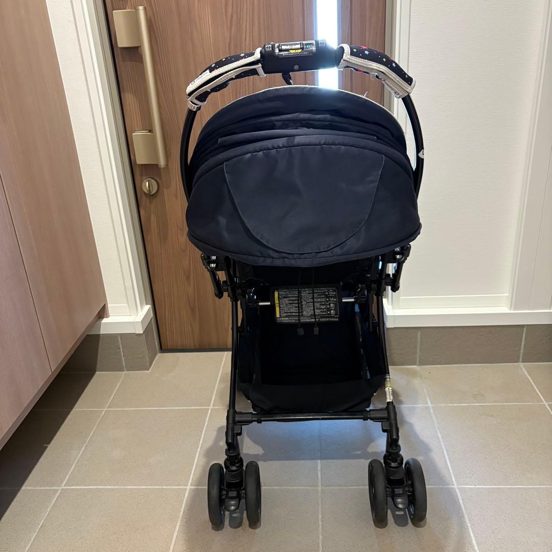 【美品】コンビ　ベビーカー　メチャカルオート4キャス　エッグショック