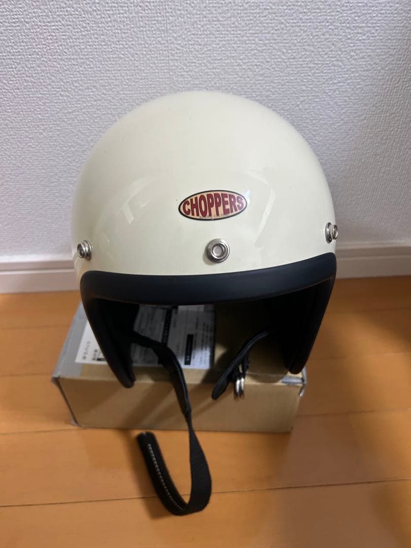 CHOPPERS アイボリー ジェットヘルメット