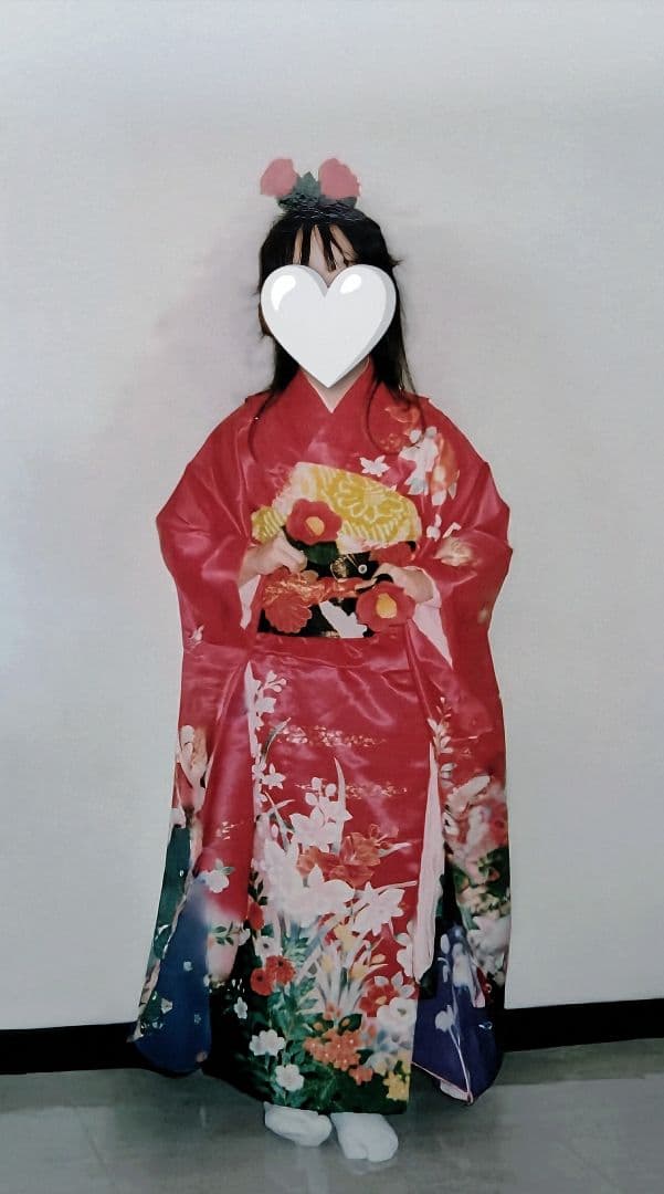 7歳振り袖セット