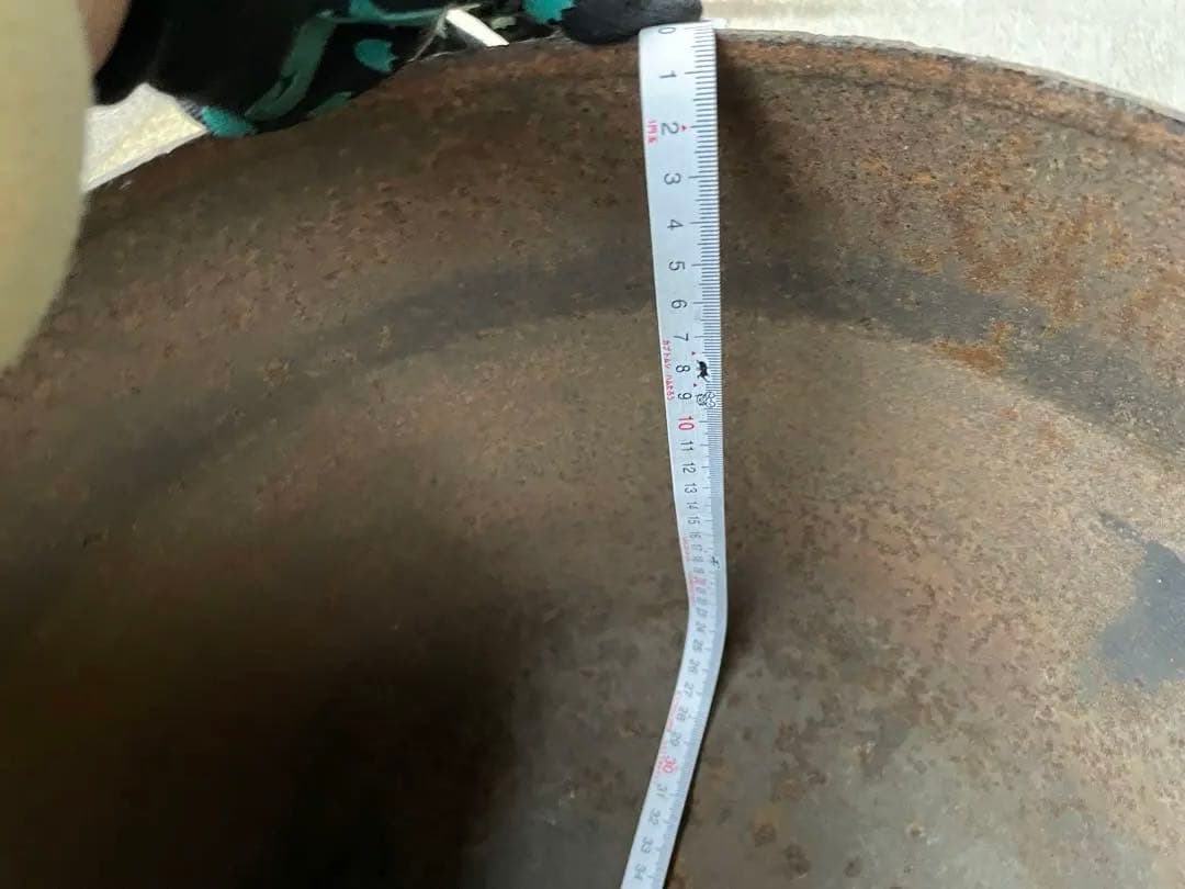 鉄製羽釜レトロ