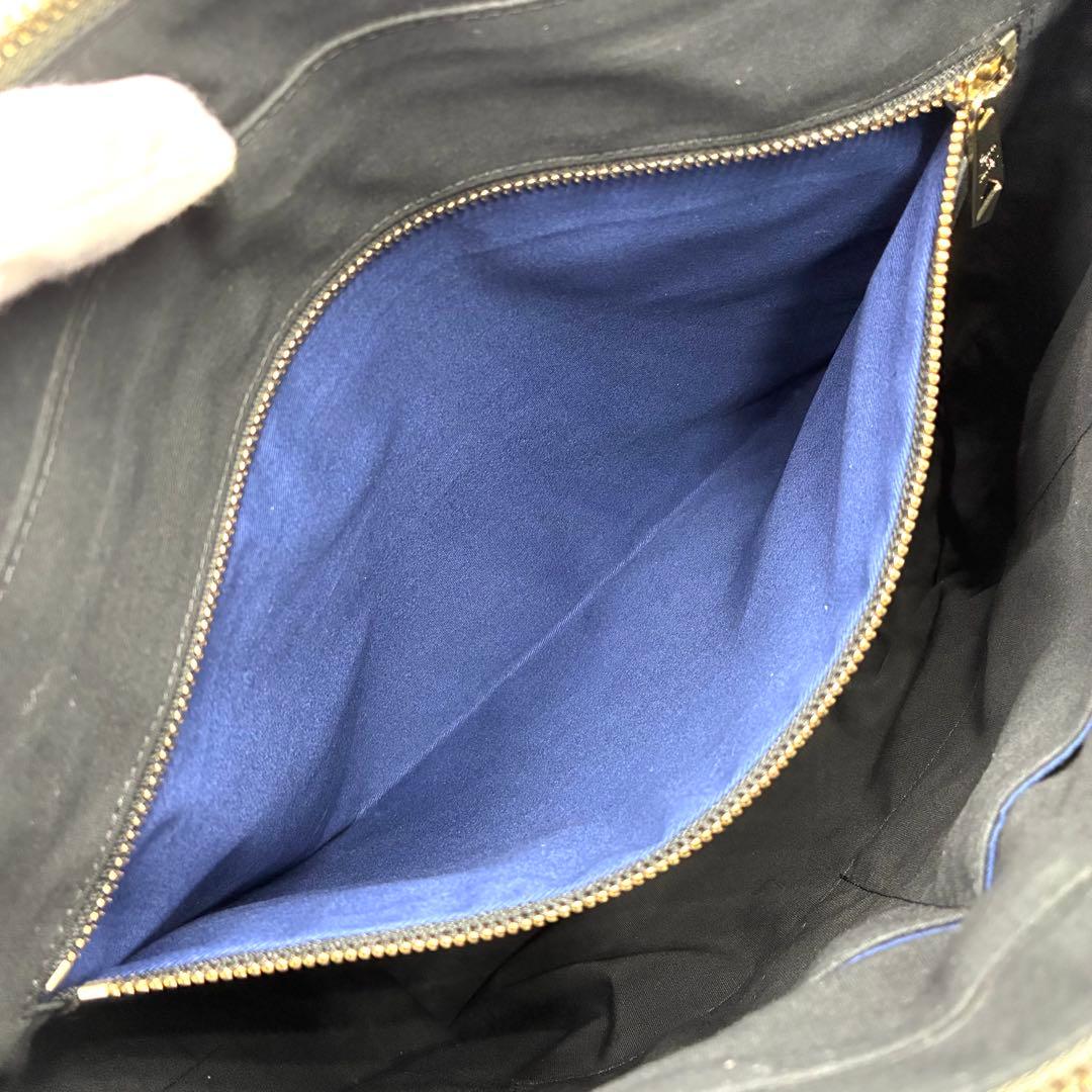 美品 ポールスミス ハイライトトリム 2way トートバッグ A4収納 レザー