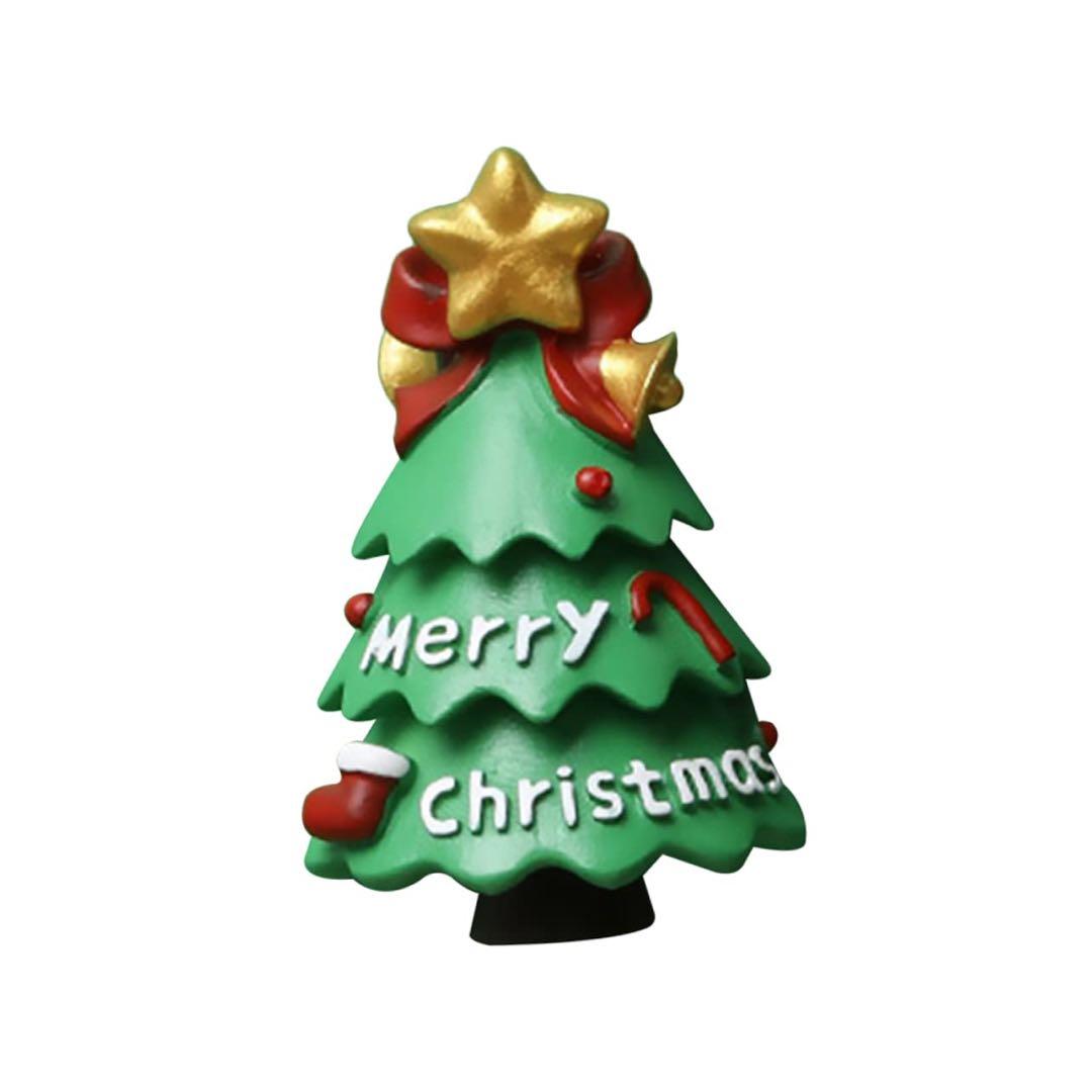 DERAYEE クリスマス 置物 冷蔵庫マグネット パンダ 飾り 可愛い 樹脂