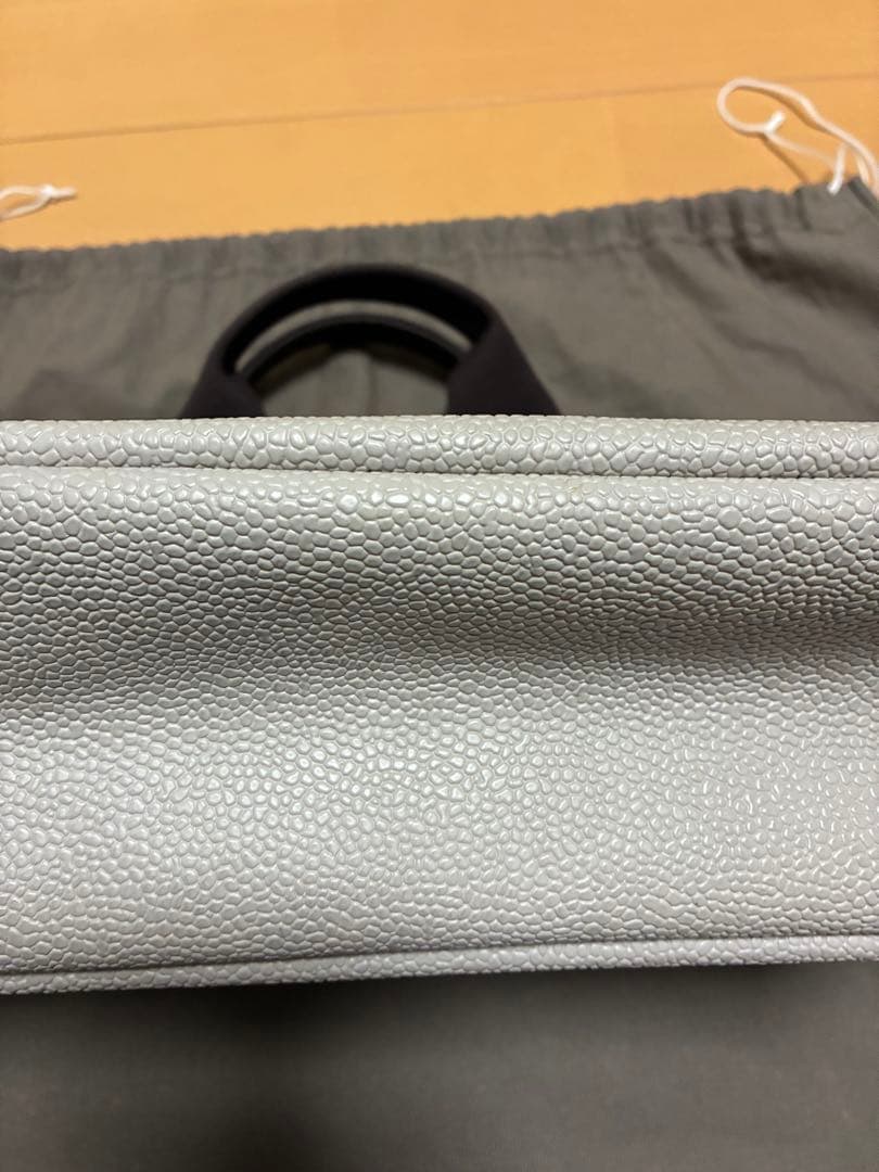 エルベシャプリエ スクエアトート704GP コーテッドキャンバス レザー