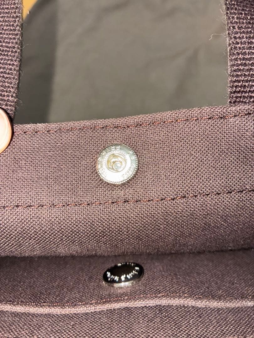 エルベシャプリエ スクエアトート704GP コーテッドキャンバス レザー