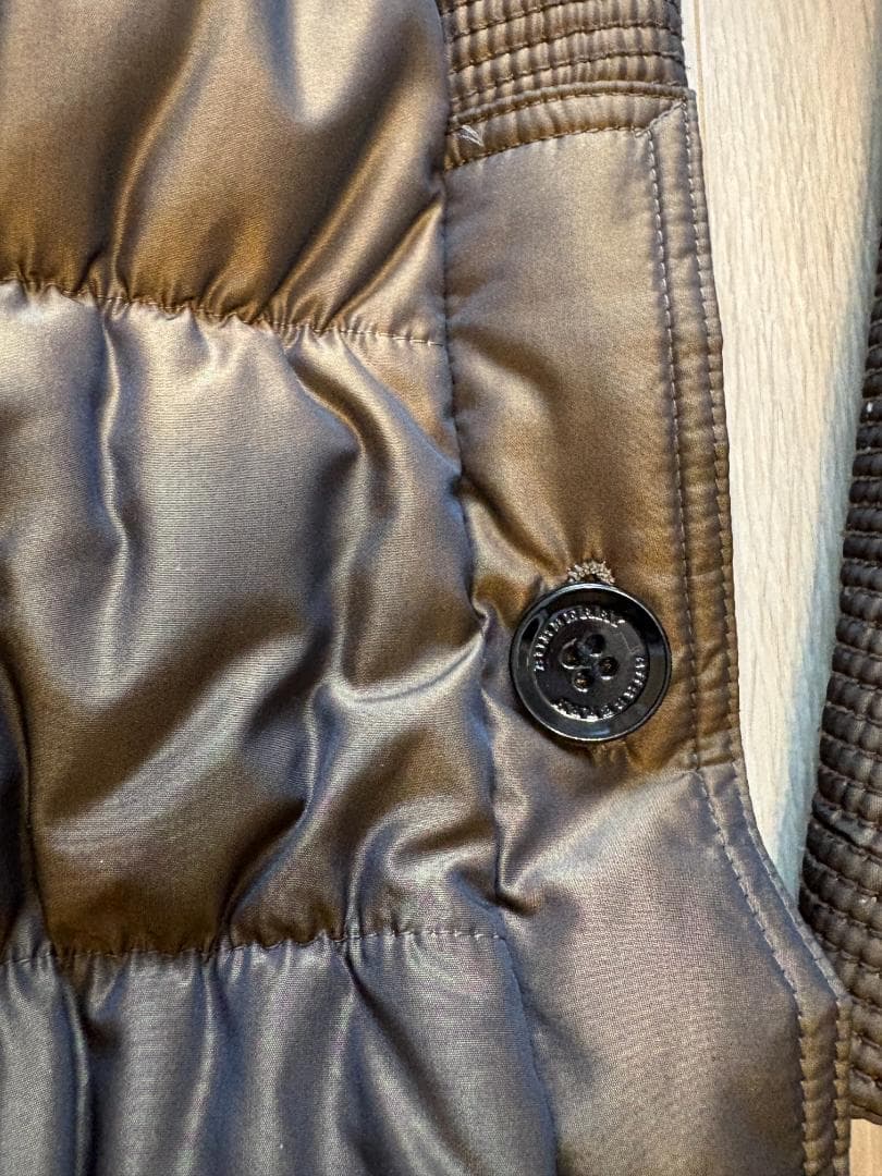 美品 BURBERRY LONDON ダウンコート 40サイズ ブラウン系