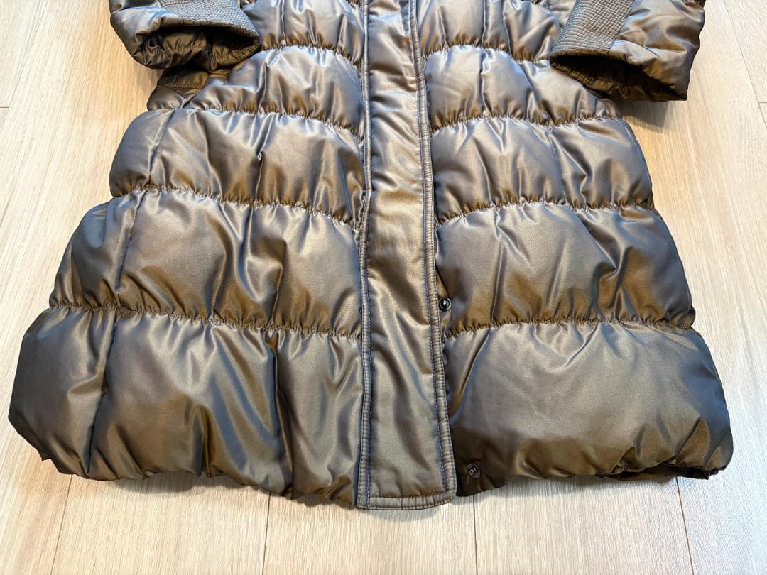 美品 BURBERRY LONDON ダウンコート 40サイズ ブラウン系