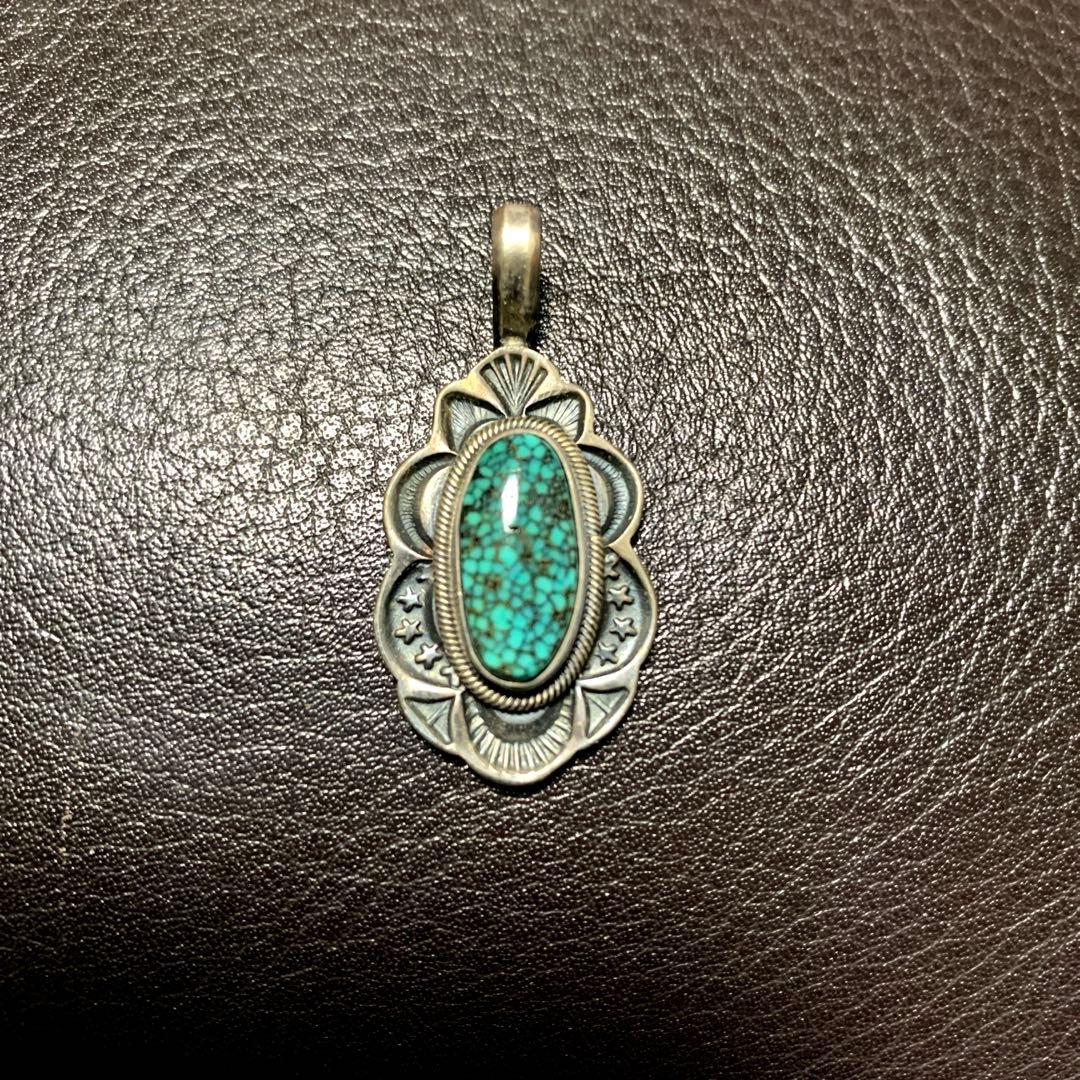 Gary Reeves ネックレス トップ　ナバホ ターコイズ　ペンダント