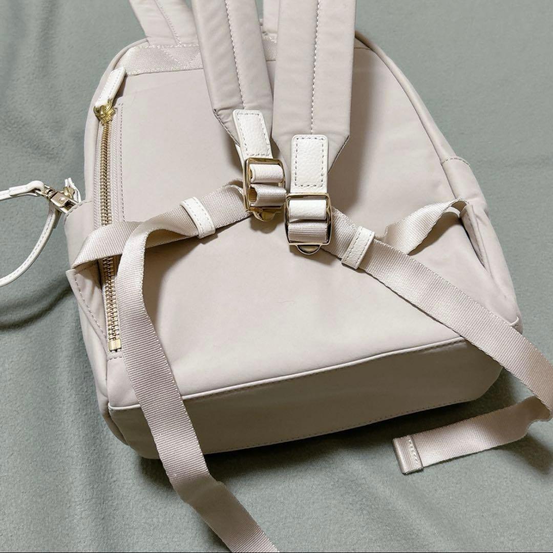 【美品】アニエスベー　リュック ミニ　バッグパック　ナイロン　チャーム