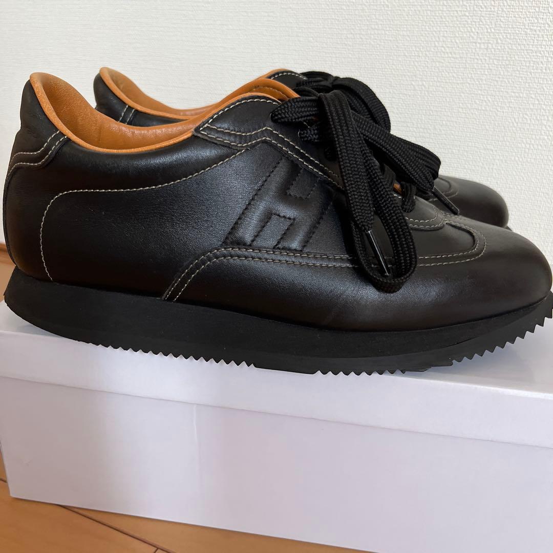 エルメスHERMES　クイック　24.5㎝ブラック