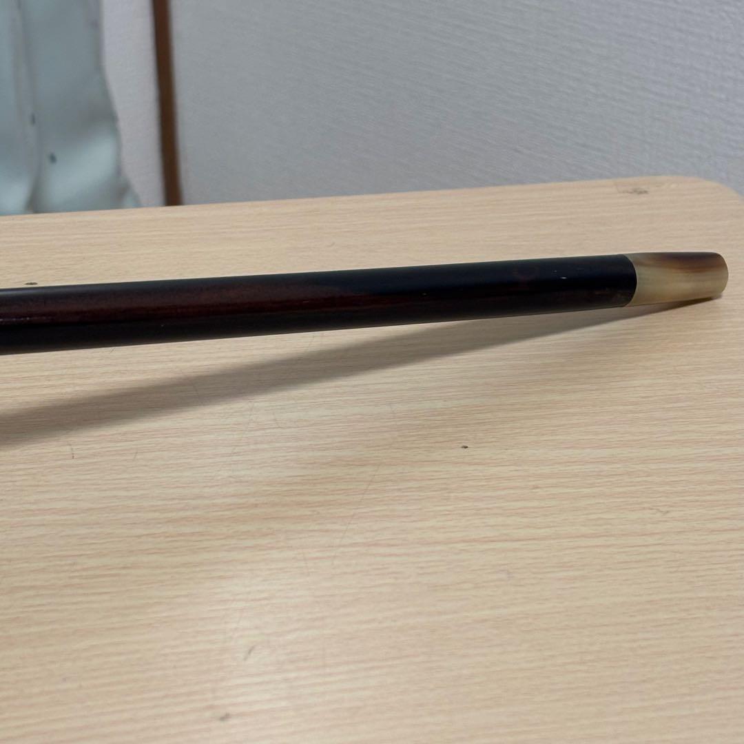 Cherry Mountain 大曲ステッキ 一本杖 木製 高級紳士 メンズ　杖