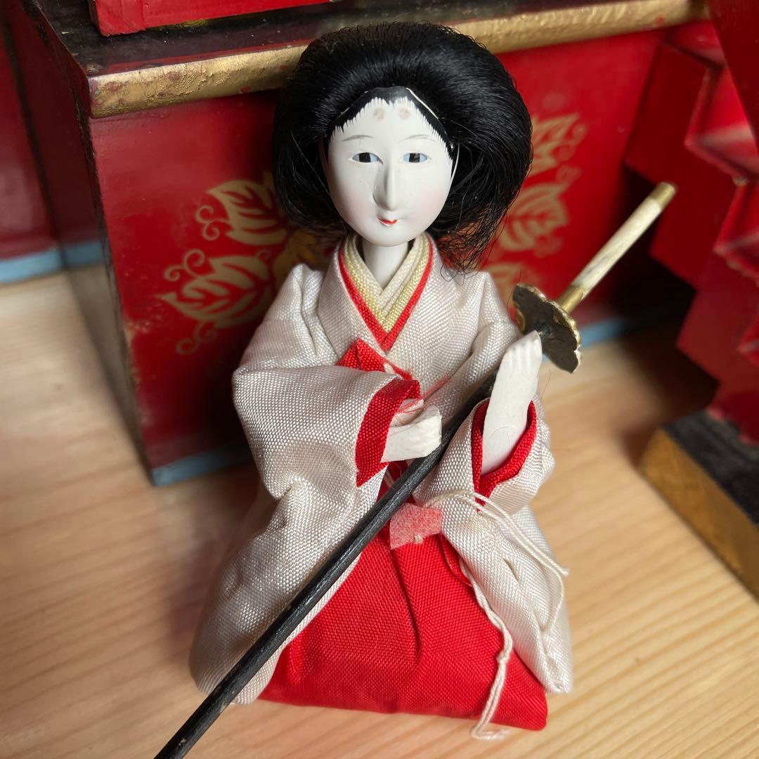 希少　御所飾り雛人形　昭和初期レトロ