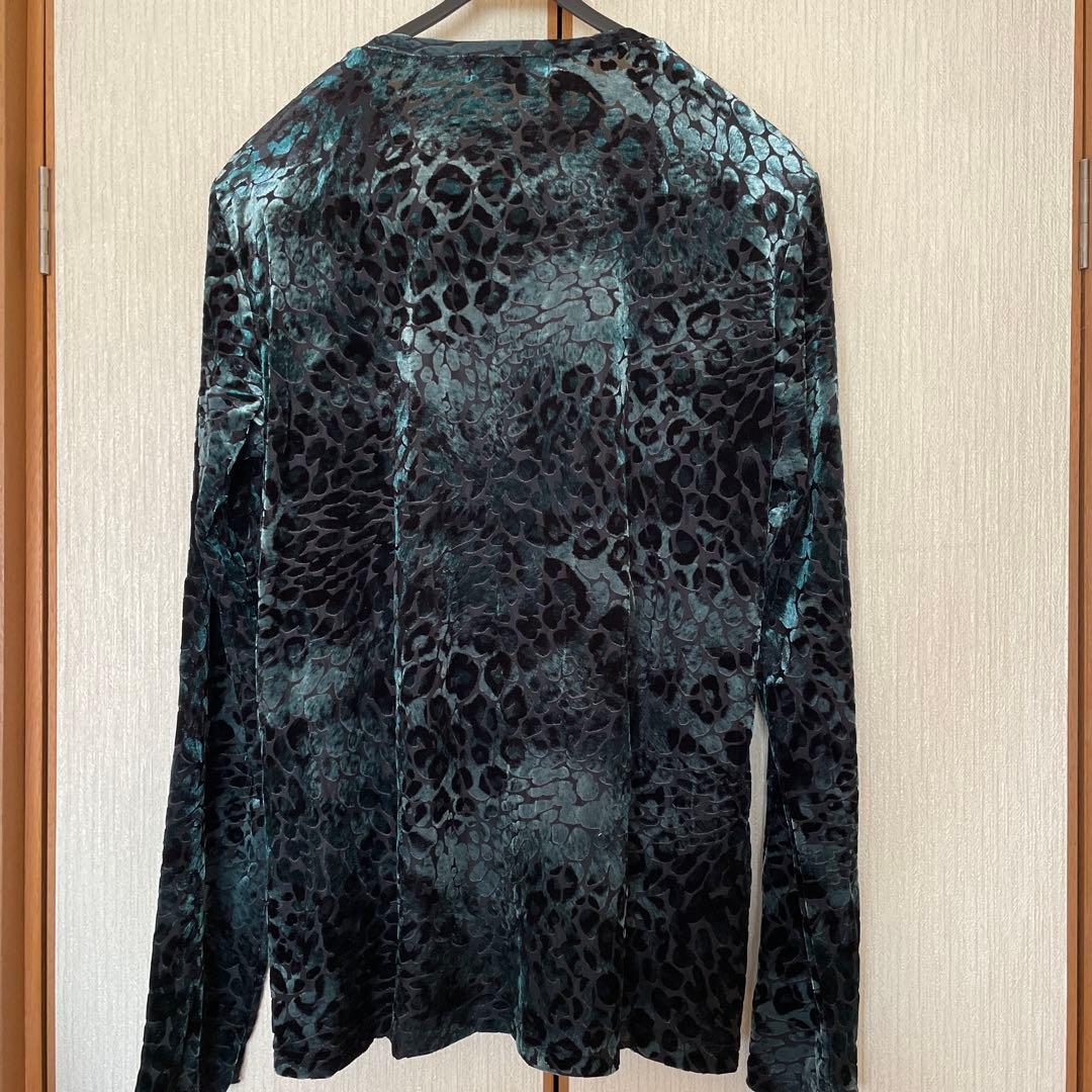 TORNADO MART ベロアレオパオパール長袖カットソー