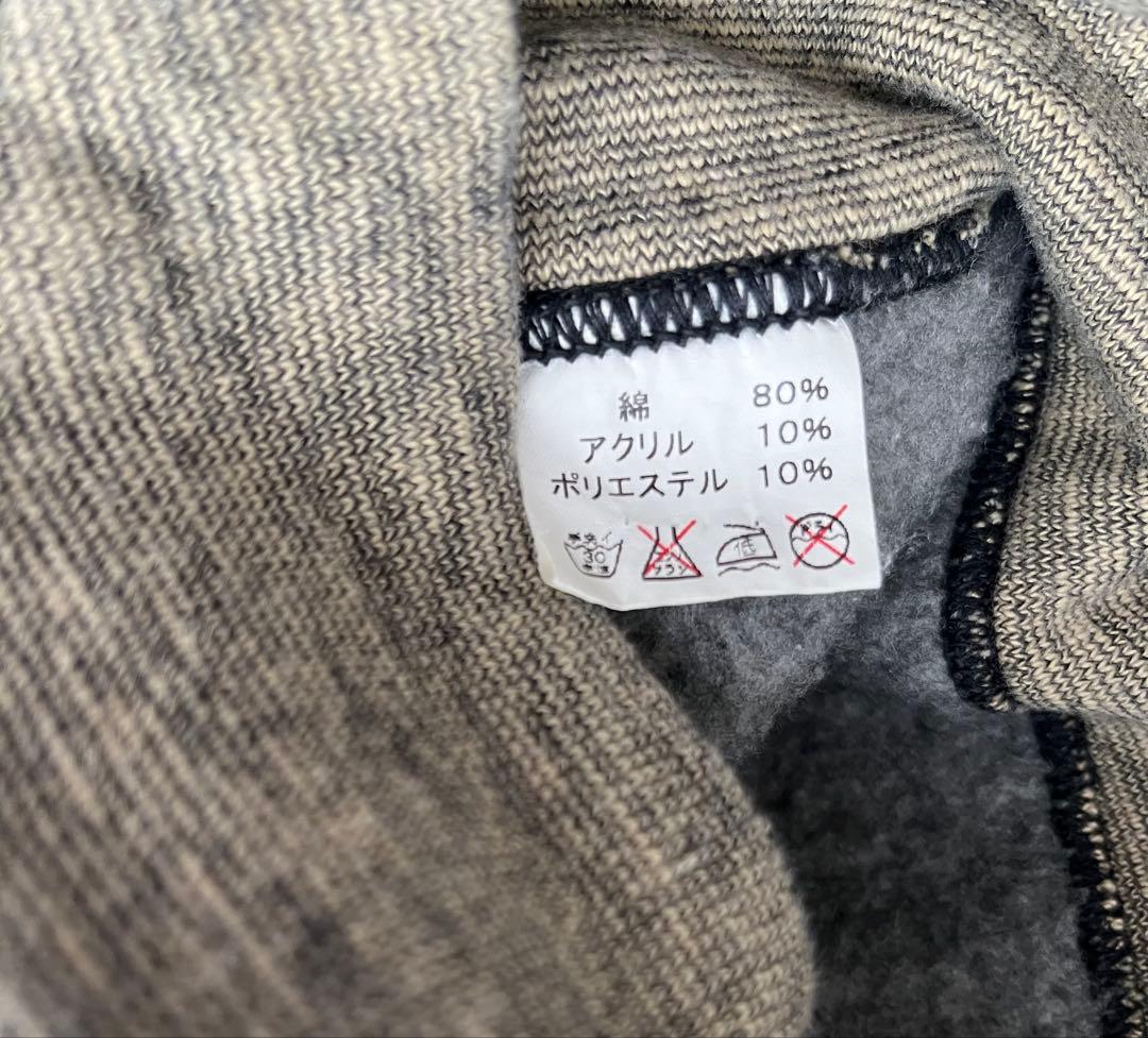 WAREHOUSE BODIES 霜降りグレー カーディガン 42