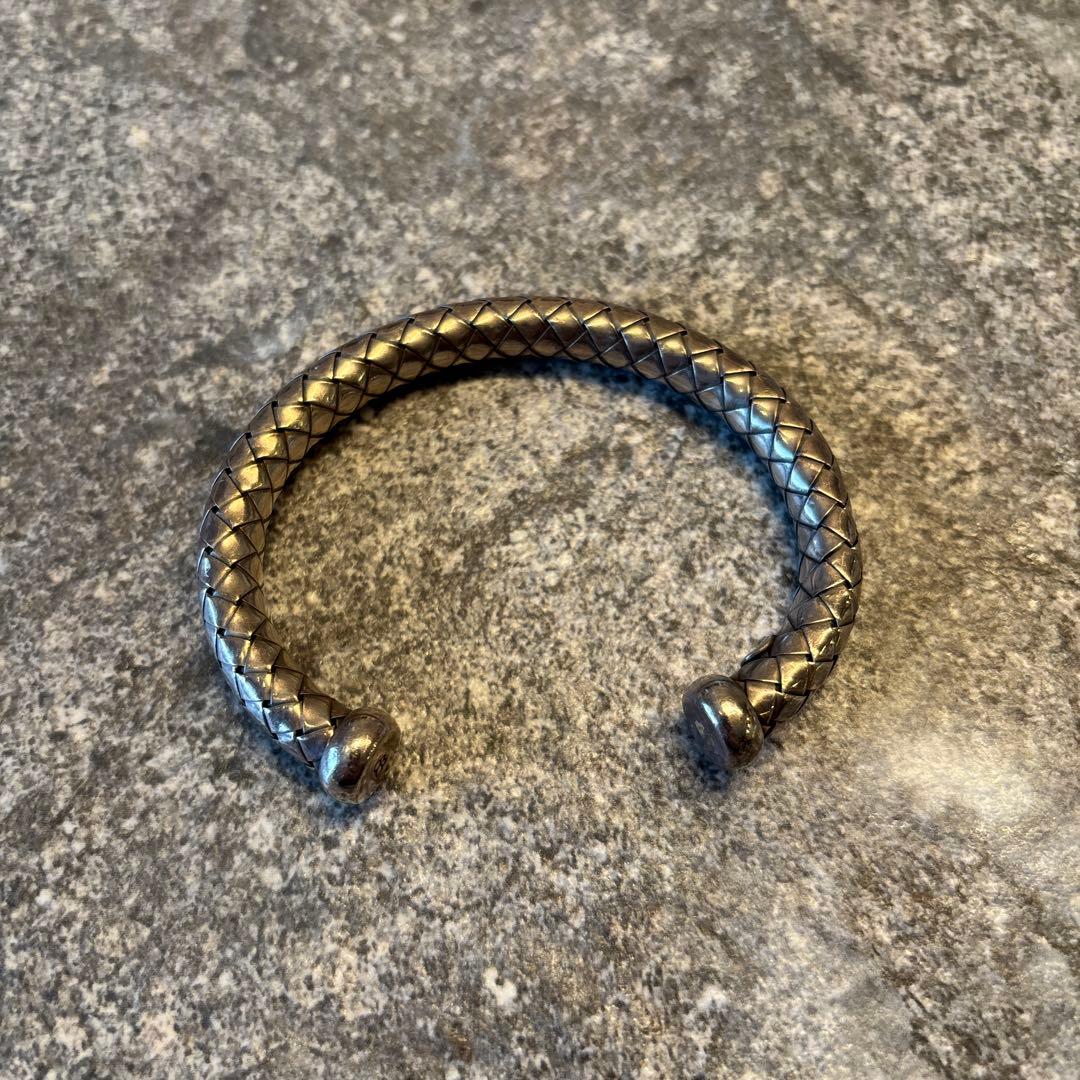 ボッテガヴェネタ イントレチャート Ag925 バングル