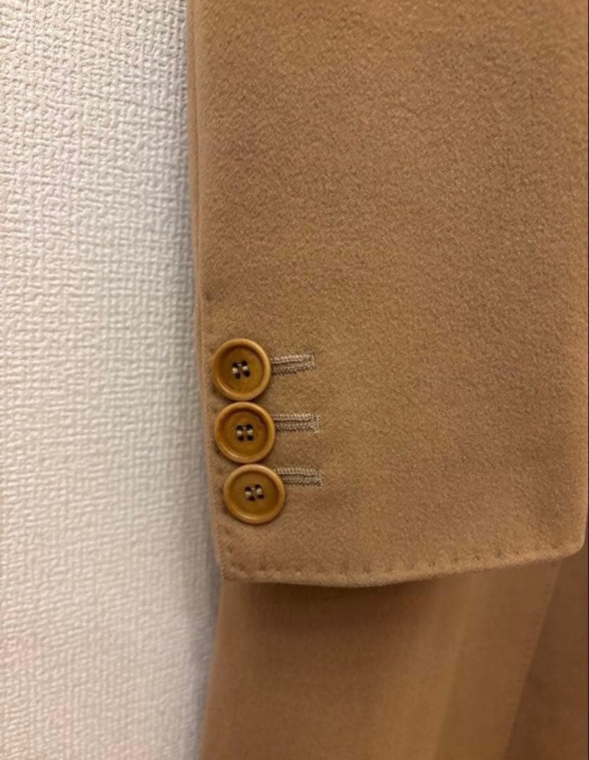 極美品 Max Mara ベージュ チェスターコート 40
