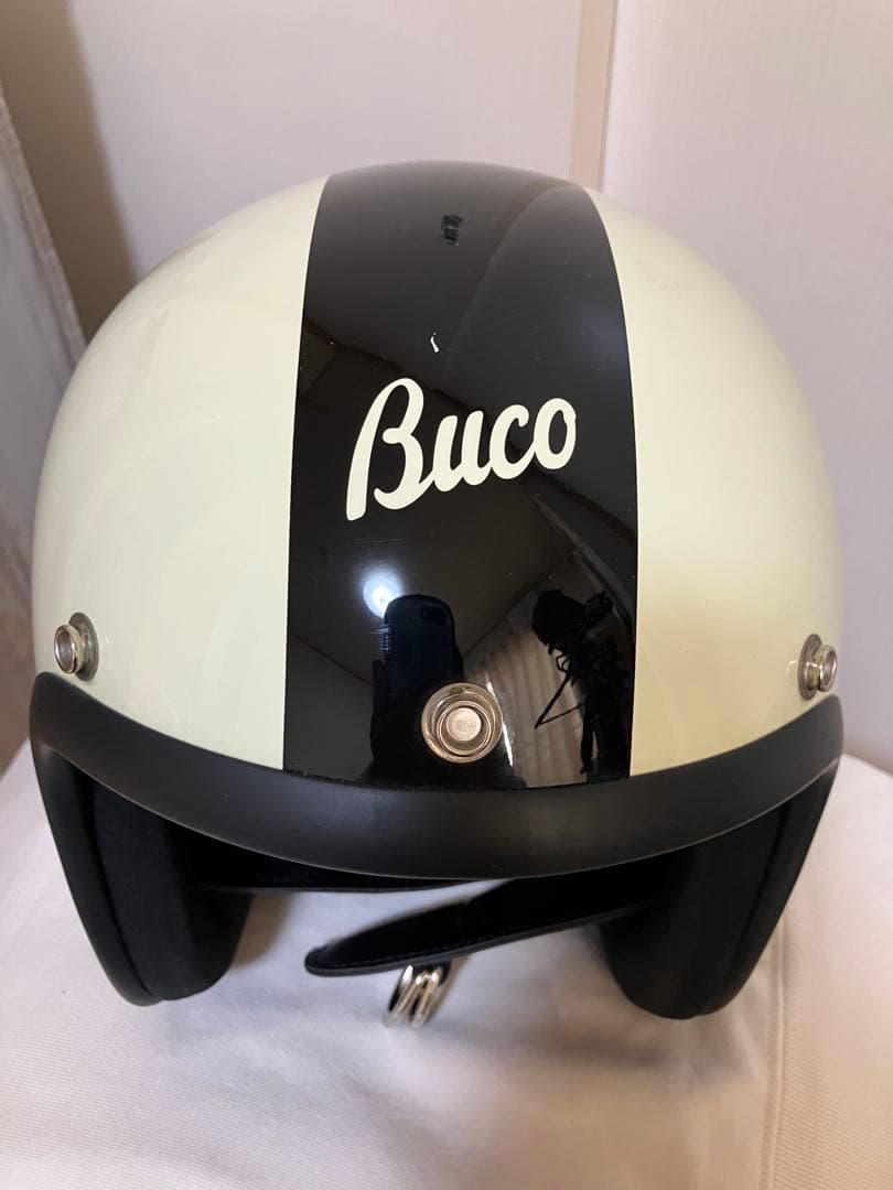 BUCO トイズマッコイ　アイボリー/ブラック　ジェットヘル Ｍ／Ｌ