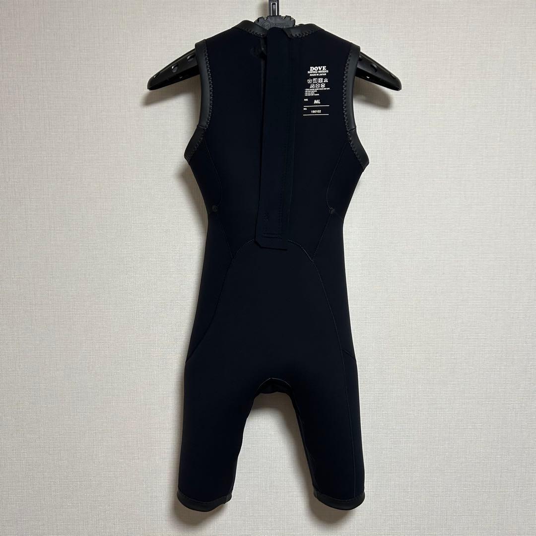 【美品】最高級ウェットスーツ DOVE ショートジョン ML