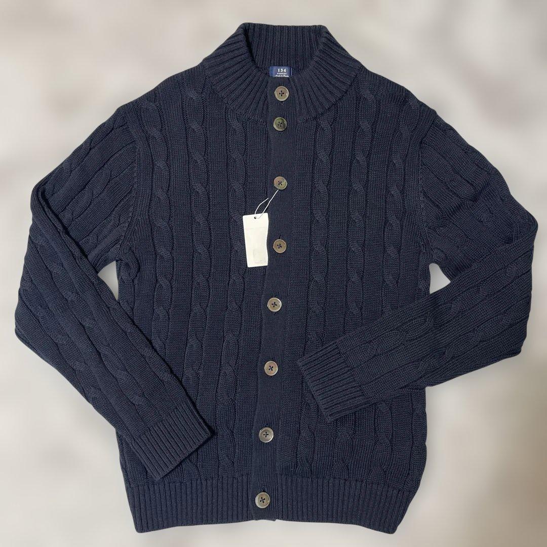 Maker’s Shirt 鎌倉　メンズカーディガン　ネイビー　L 最終お値下げ