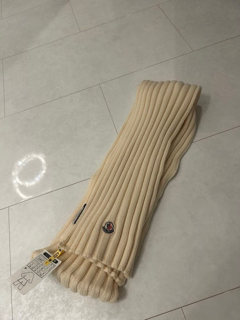 モンクレール リブ マフラー ストール ニット