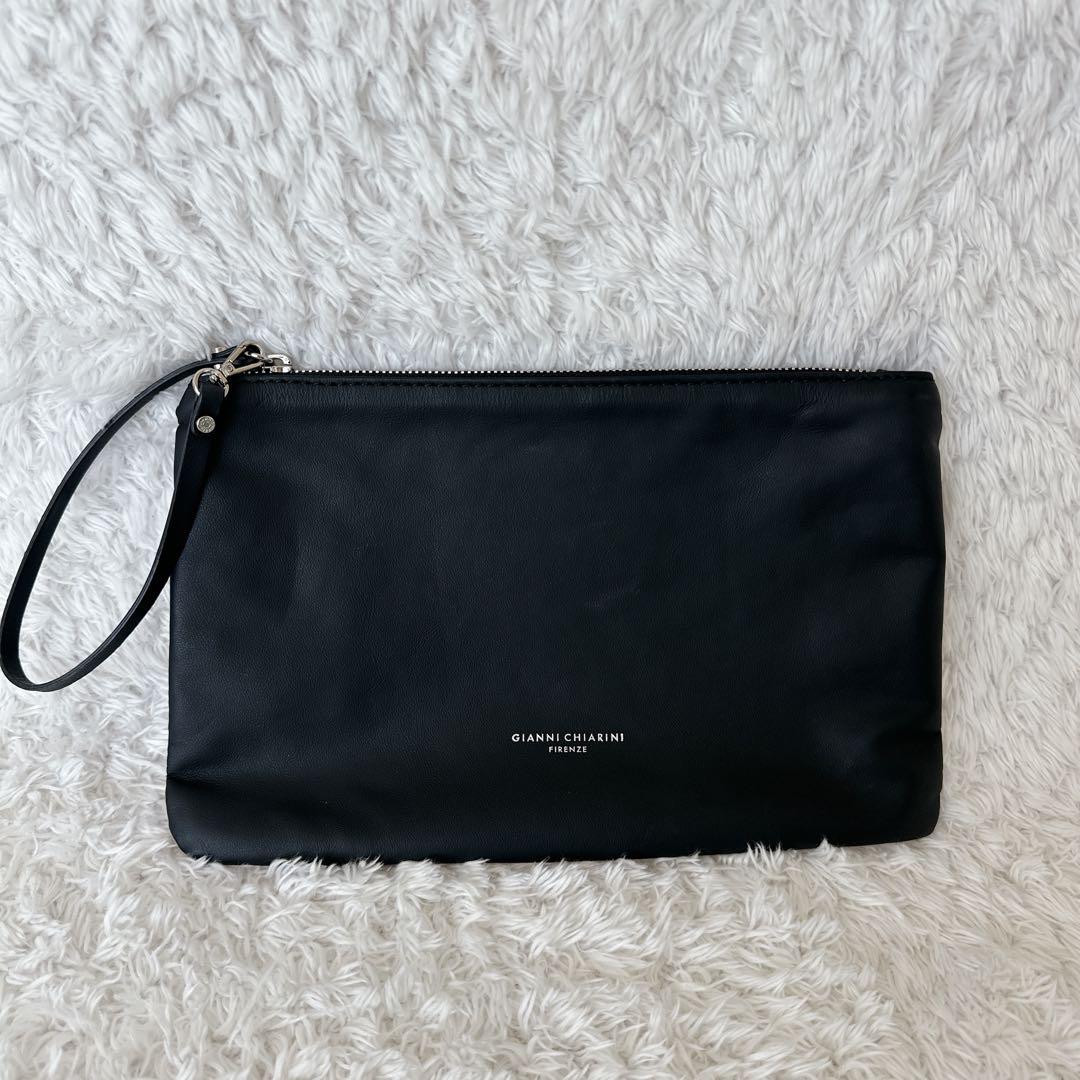 タグあり GIANNI CHIARINI マルチェッラ　トートバッグ　ポーチ