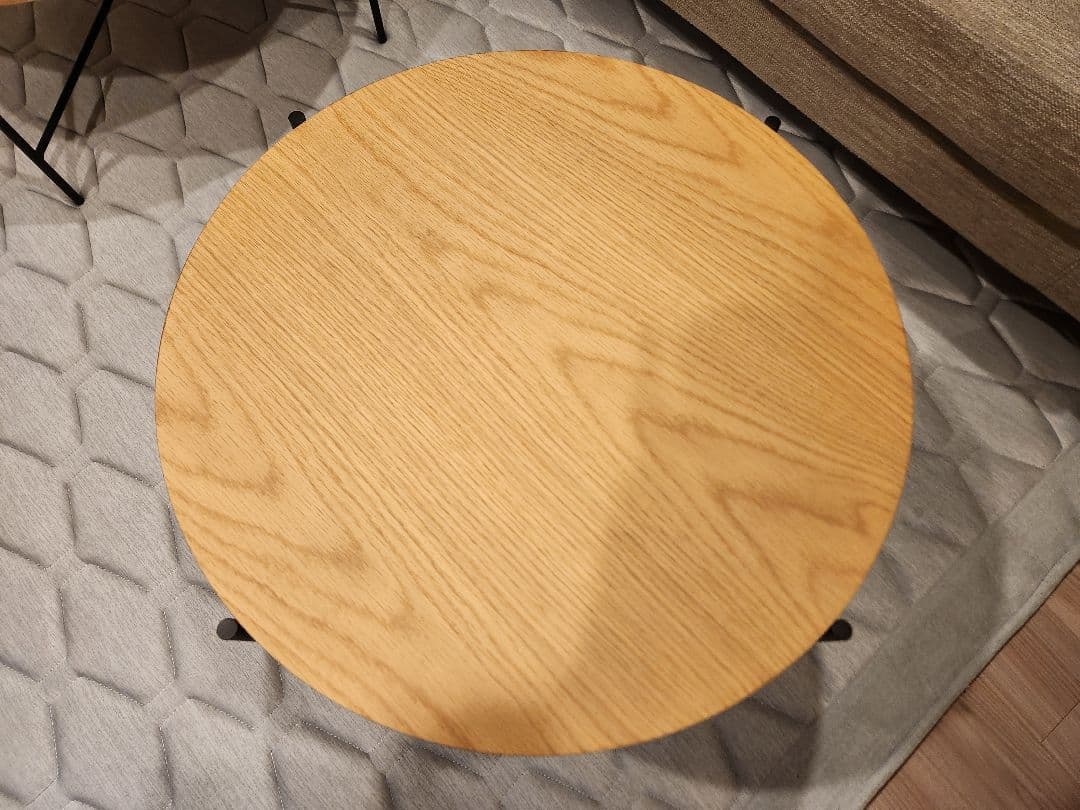 ニトリ 円形テーブルセット ニトリ ヴェルカー7050LBR