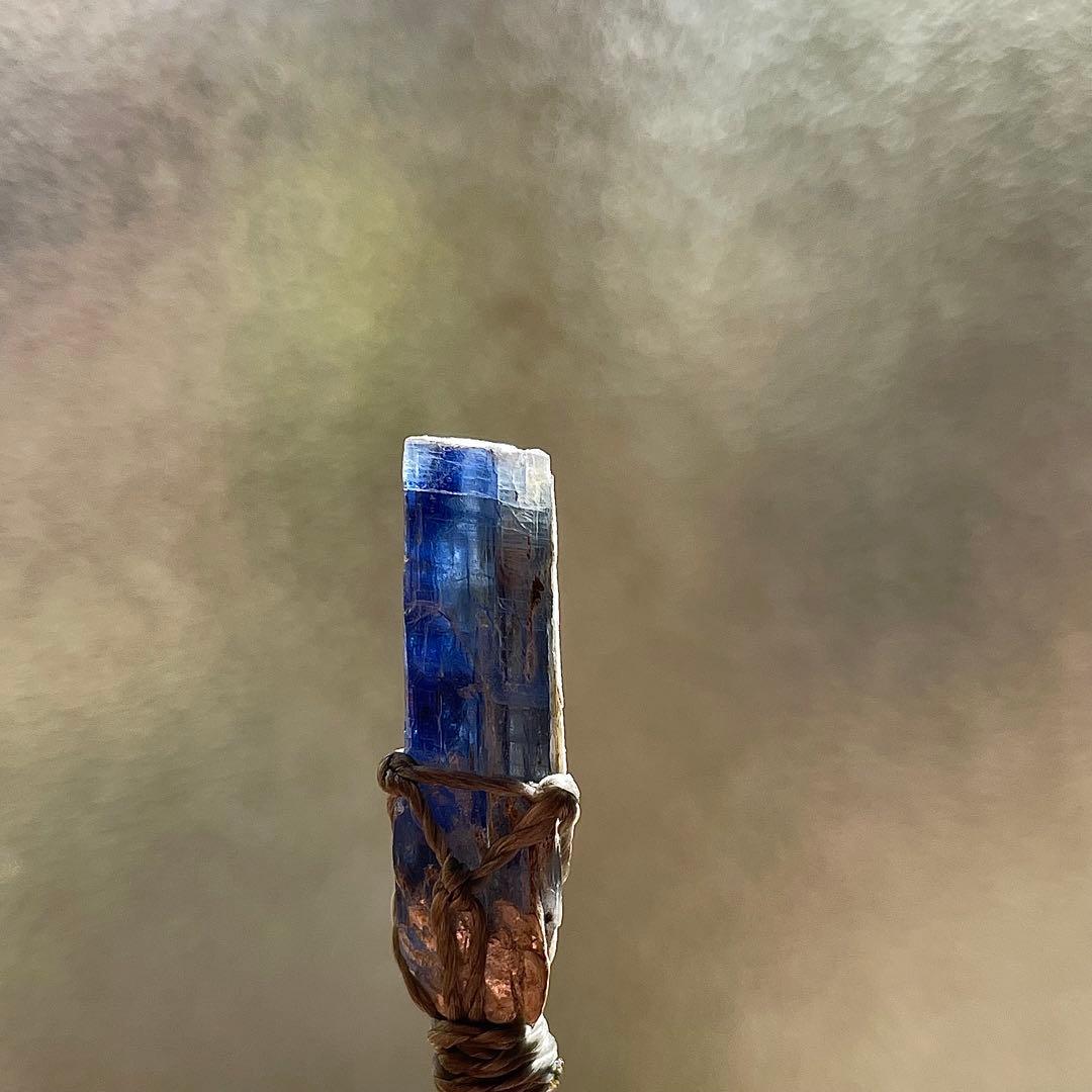 カイヤナイト ネパール産 ＊ ハンドメイド マクラメペンダント ネックレス ⑧