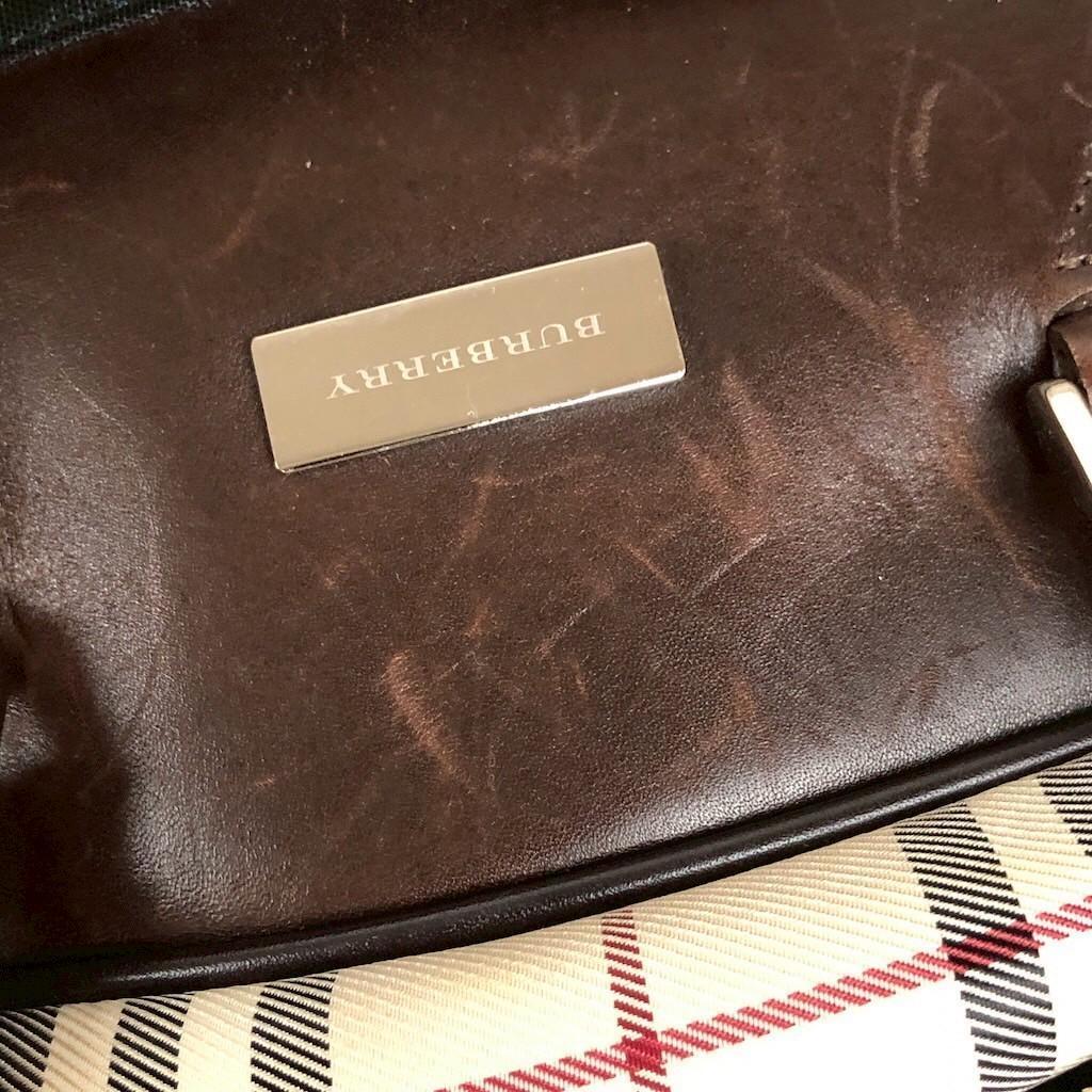 BURBERRY バーバリー ノバチェック ハンドバッグ レディース ブランド