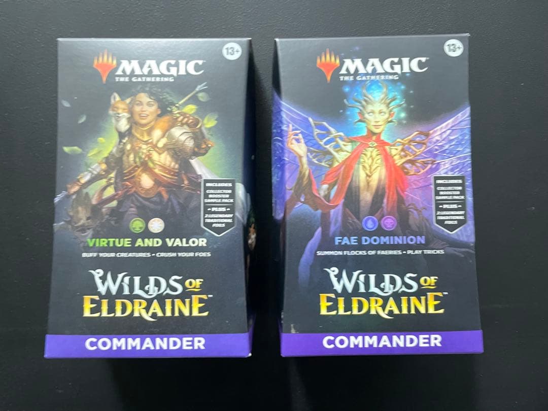 エルドレインの森 統率者 英語版デッキ 2種set