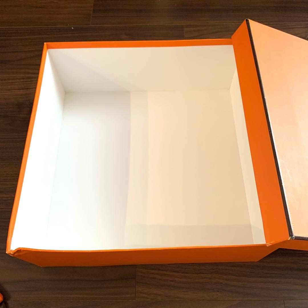 HERMES エルメス　ケリー　バーキン　箱と保存袋　オレンジ　ボックス