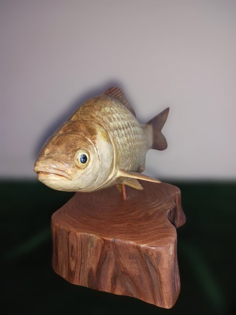 木彫魚※へらぶな