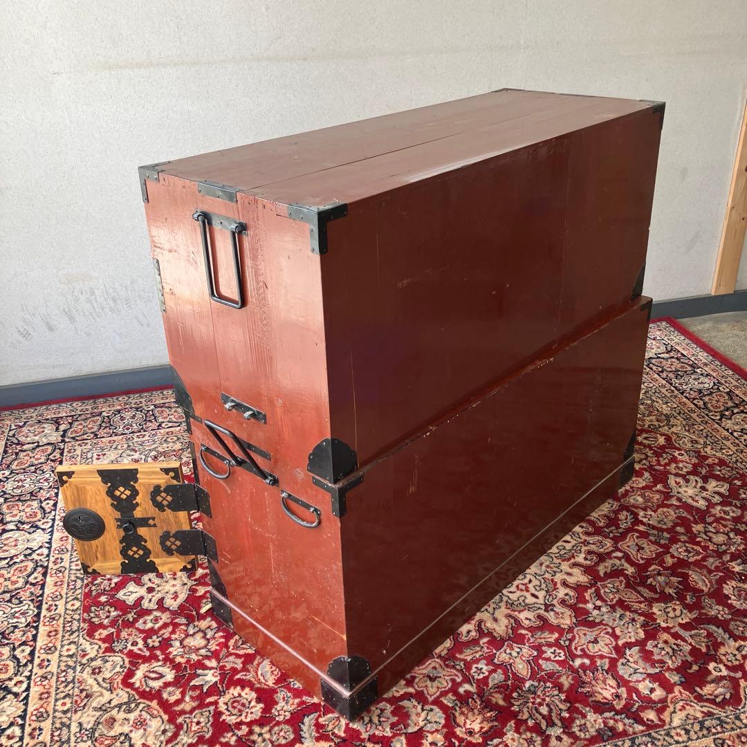 昭和レトロ 仙台箪笥 7杯 引き出し和箪笥 古家具 ビンテージ ヴィンテージ