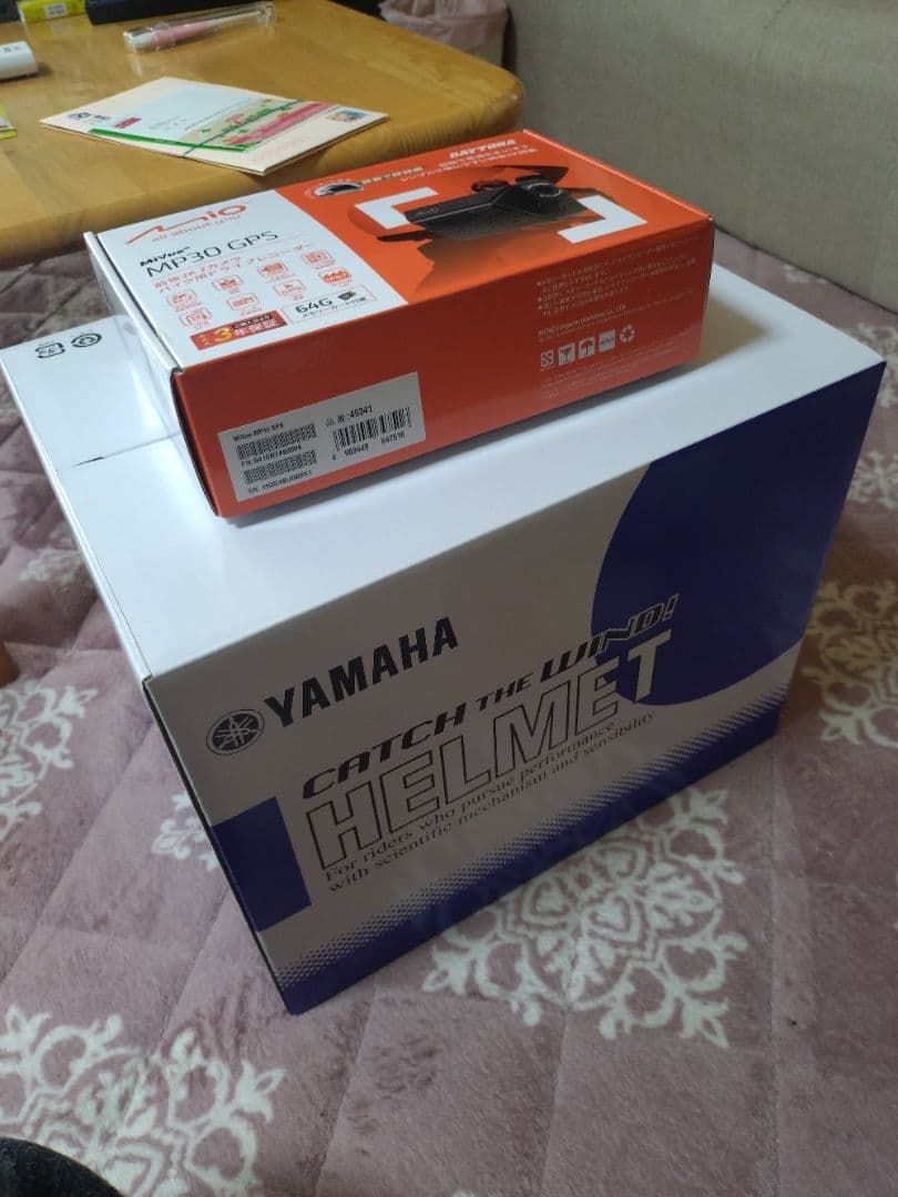 YAMAHAヘルメット＆デイトナドラレコ＆シールドおまけ付き送料無料♪