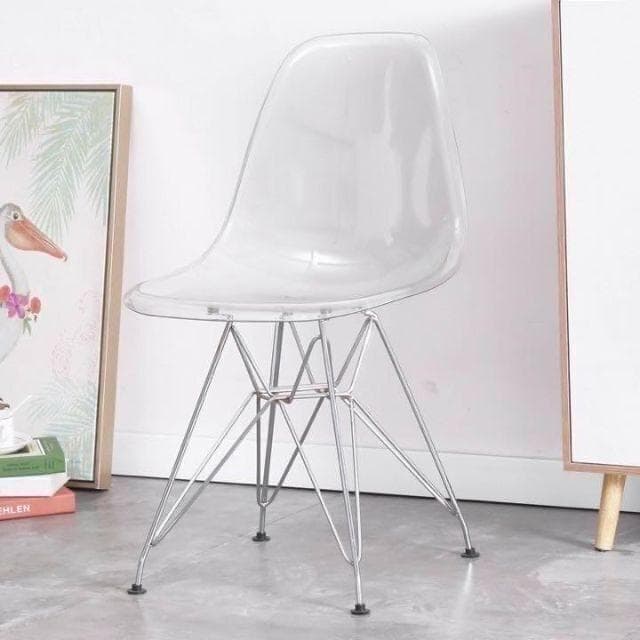 【お得な4脚セット】クリア｜イームズチェア ダイニングチェア 椅子 シェル A1