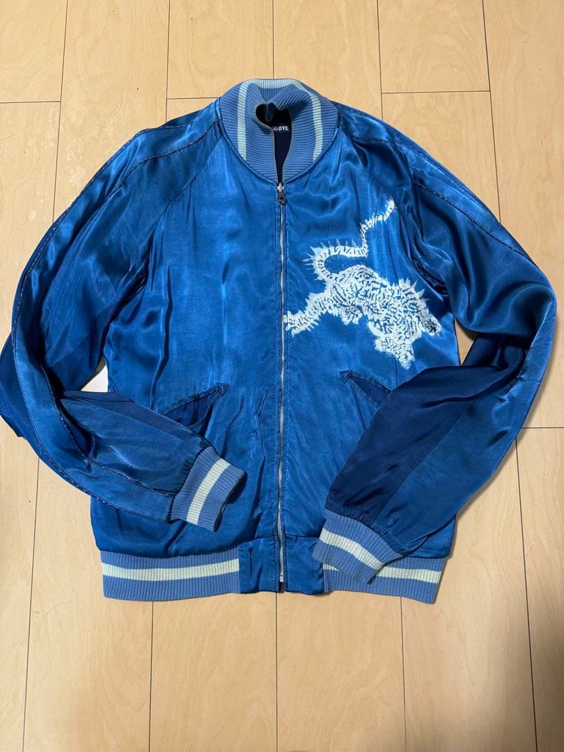 BLUE BLUE 聖林公司 ハリウッドランチマーケット　スカジャン　ブルゾン