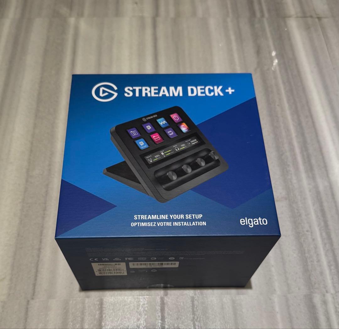 美品　elgato Stream Deck +