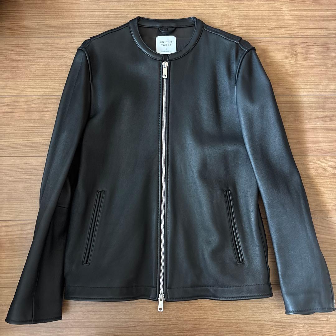 UNITED TOKYO ラムレザージャケット サイズ2