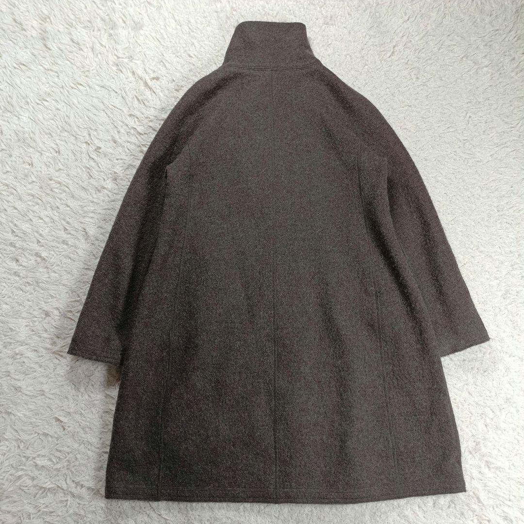 ヨーガンレール　ババグーリ　ウールアルパカニットコート　ロング　M　2way