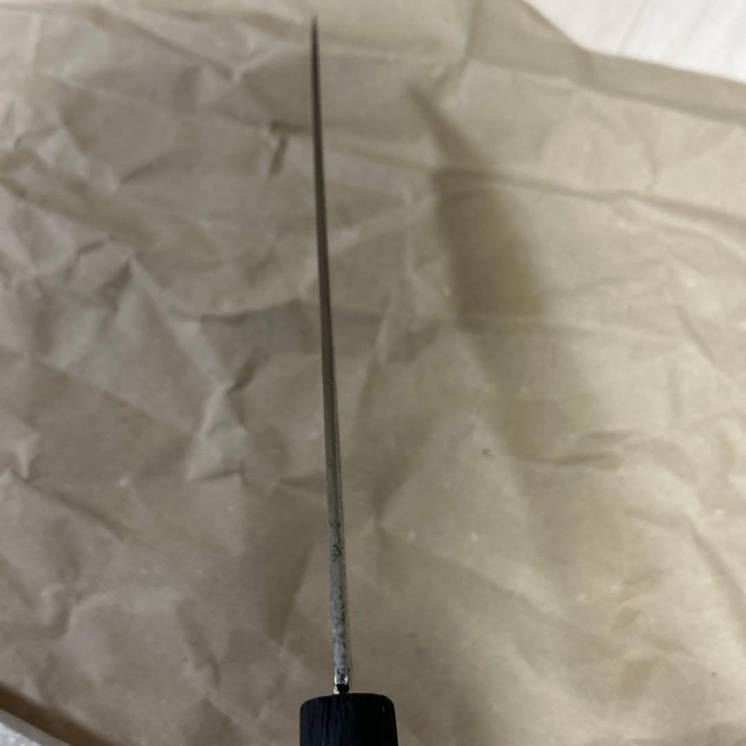 鍔屋 和牛刀　24cm 黒檀柄