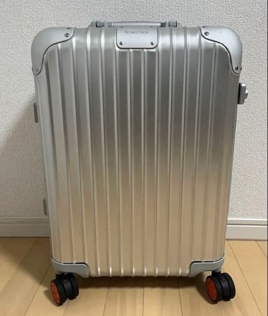 【値下げ】RIMOWA オリジナルキャビンS 機内持ち込み　オレンジホイール