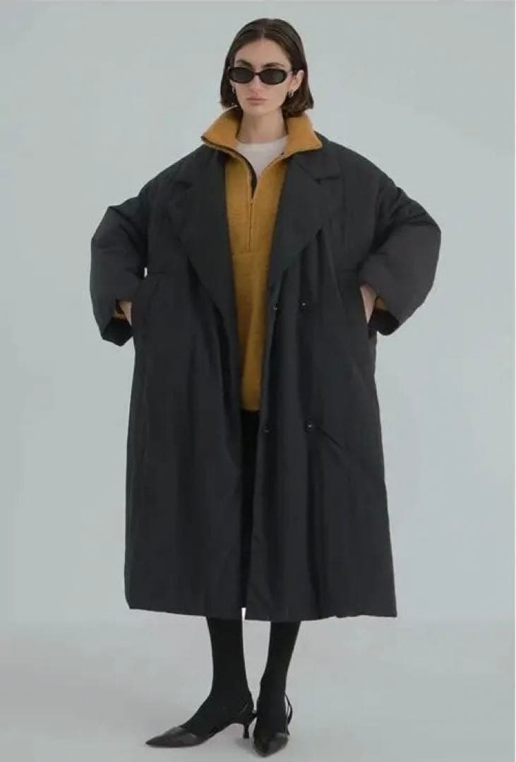 ジャケット・アウター CLANE COLOR DOWN CHESTER COAT
