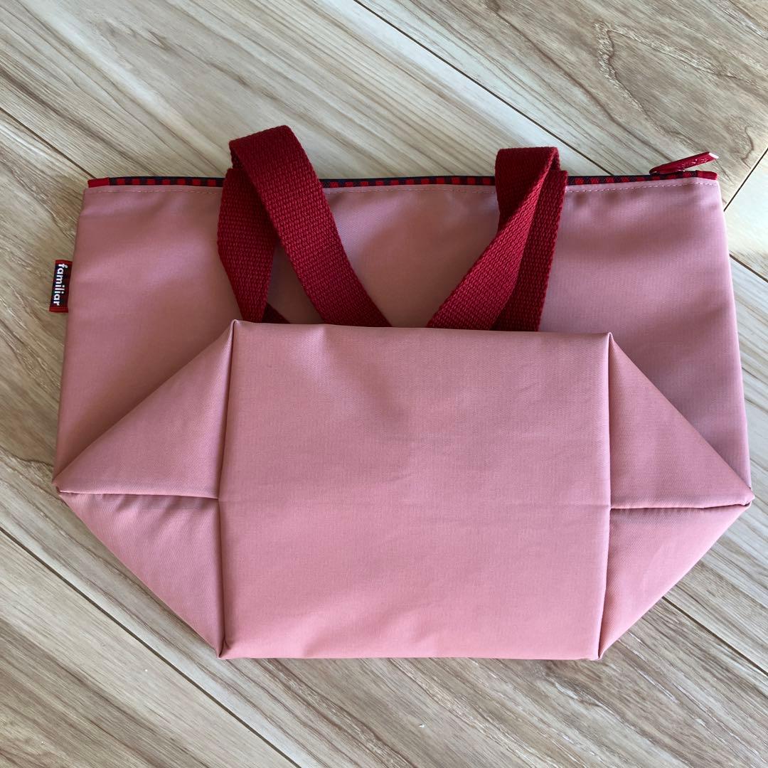 新品 未使用　ファミリア 保冷バッグ 保冷バック ピンク ケーキ