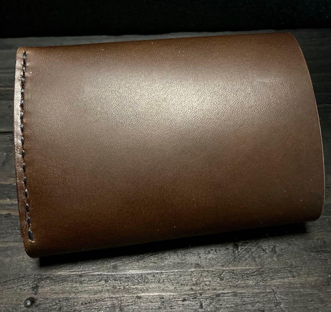 姫路レザー　三つ折りウォレット