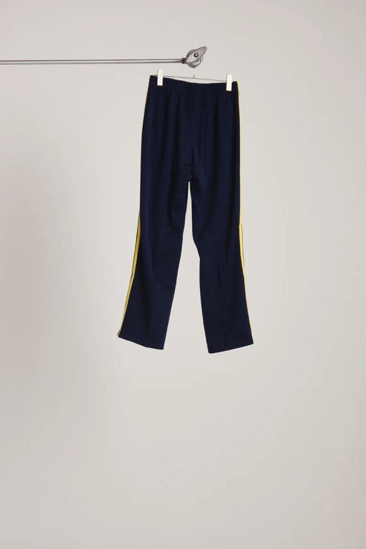 パンツ BODYSONG. FLAT PRESS PRINT PT NAVY