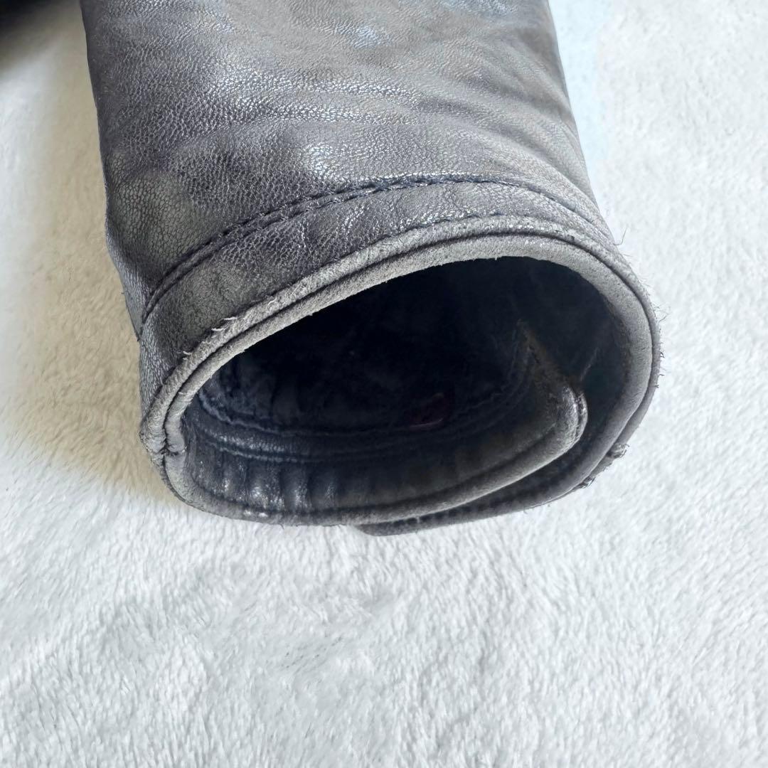 GIANNI VERSACE レザートレンチコート ダブル ロング丈　メデューサ