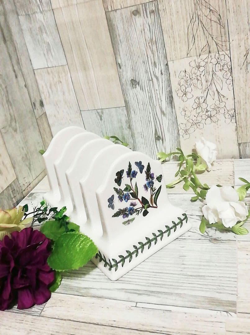 新品❤ポートメリオン【ナフキンスタンド】レア廃盤ヴィンテージコースターインテリア