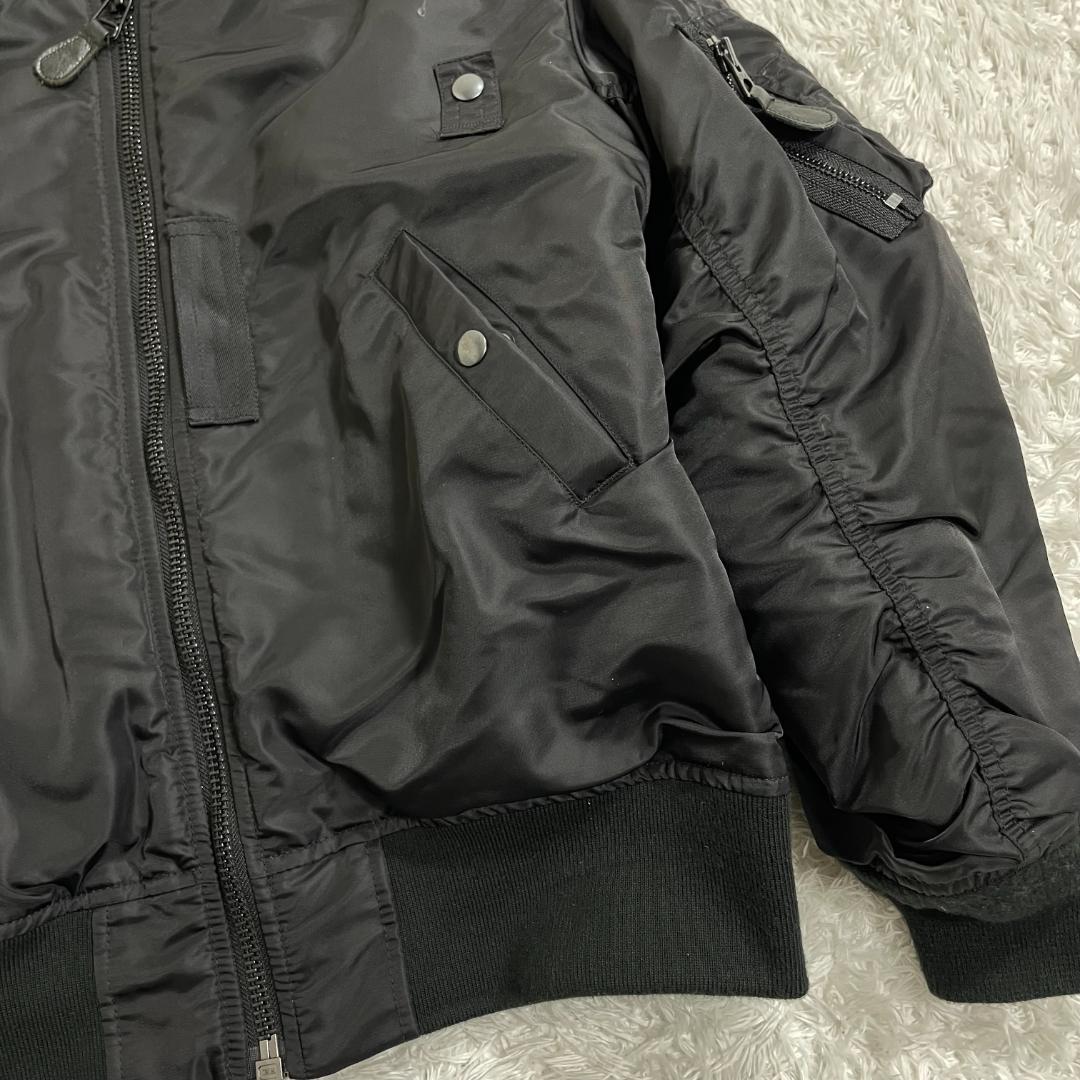 WAIPER 米軍初期型 MA-1 ミリタリージャケット ブラック M