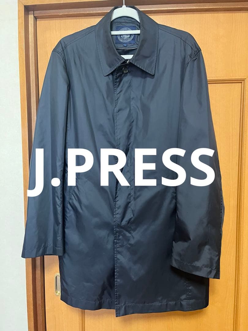 J.PRESS 濃紺ネイビースプリングコート　ビジネスコート
